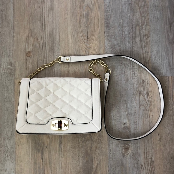 Merona Handbags - Merona Faux Leather Quilted Crossbody